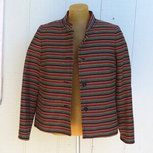 Talbots striped jacket